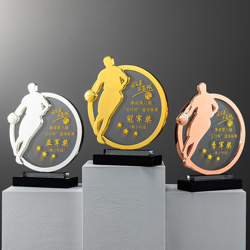 Custom Crystal Trophy Award - Model #209